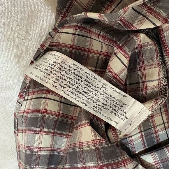 Carhartt Men's L Plaid Long Sleeve Button-Up Shirt - Picture 11 of 13